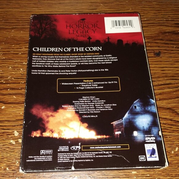 Children of the Corn (DVD, 2006, Stephen King, Anchor Bay, Widescreen) OOP - Picture 2 of 5